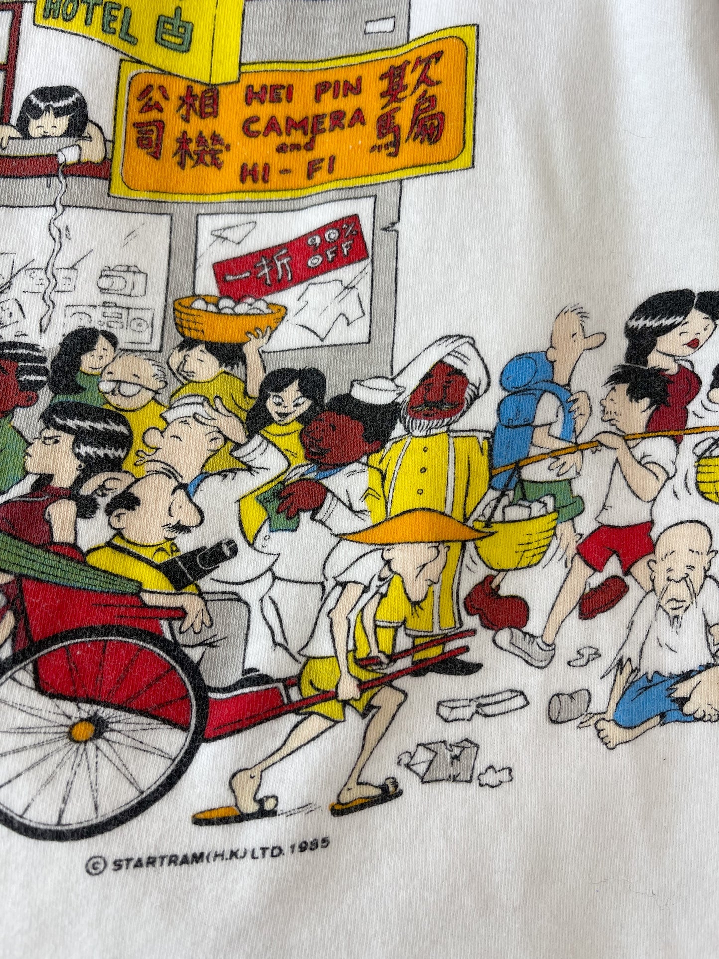 1980s HONG KONG Survived Tee