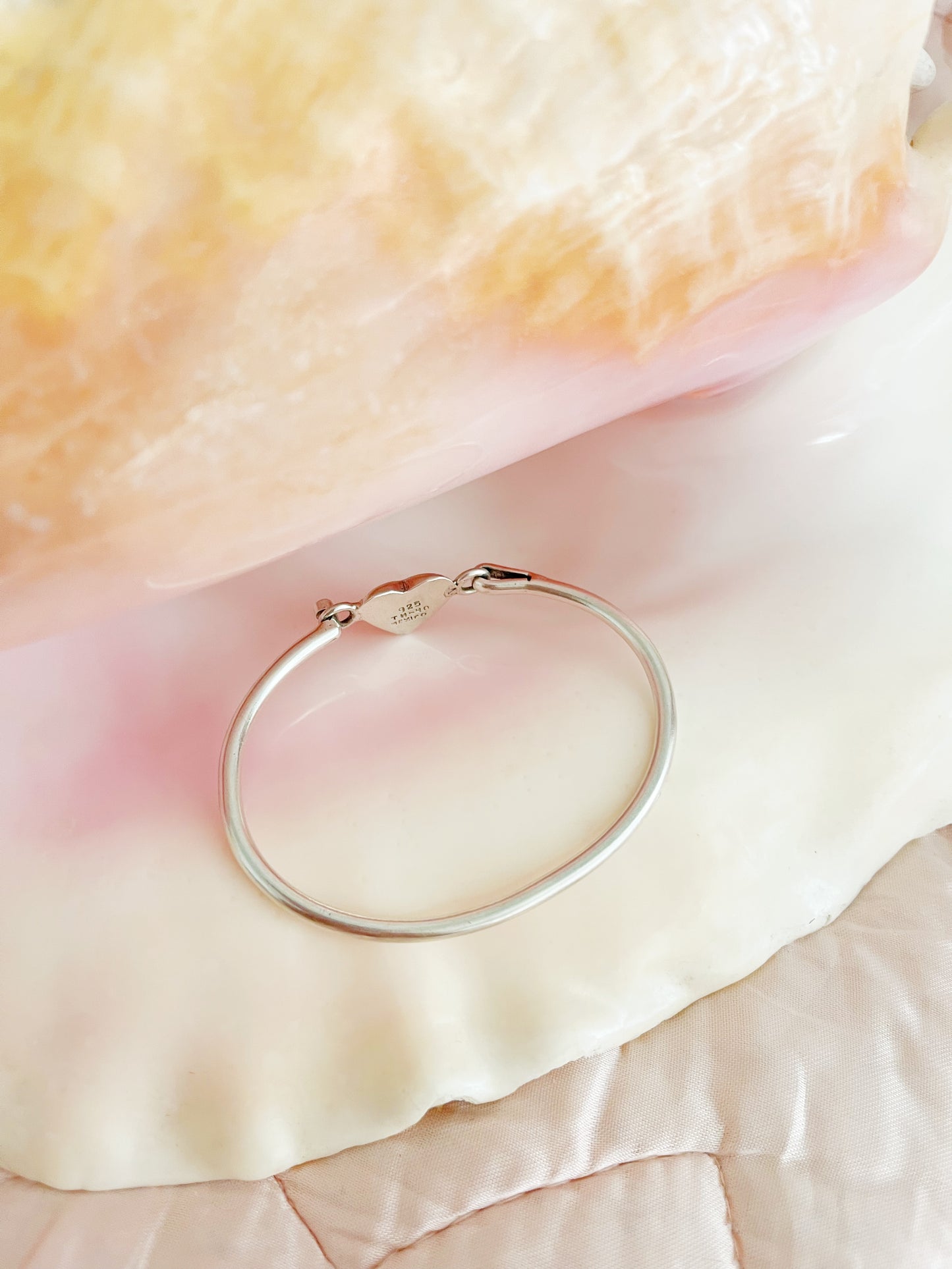 1980’s Silver Heart Silver Cuff