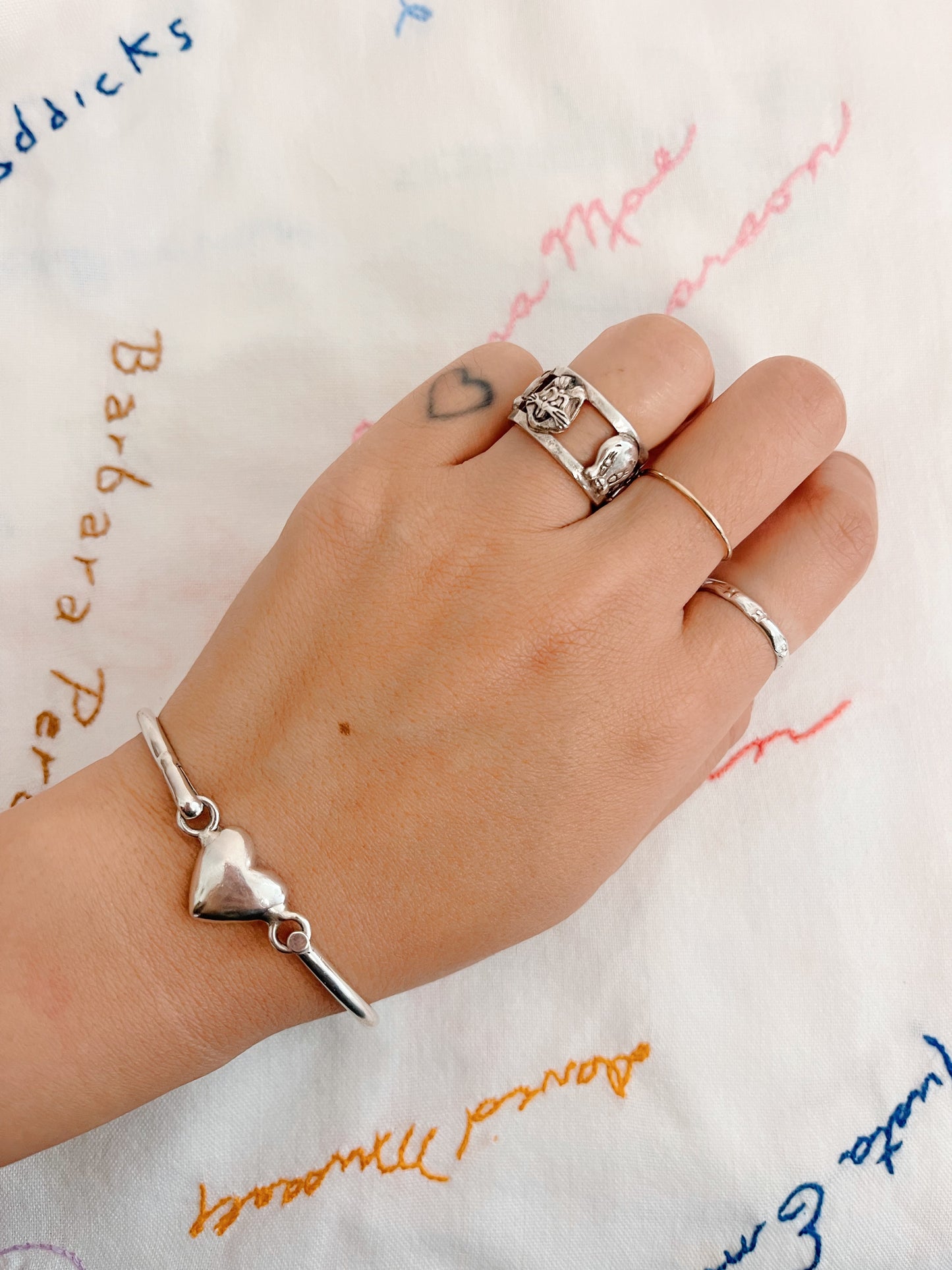 Vintage Cartoons Band Ring