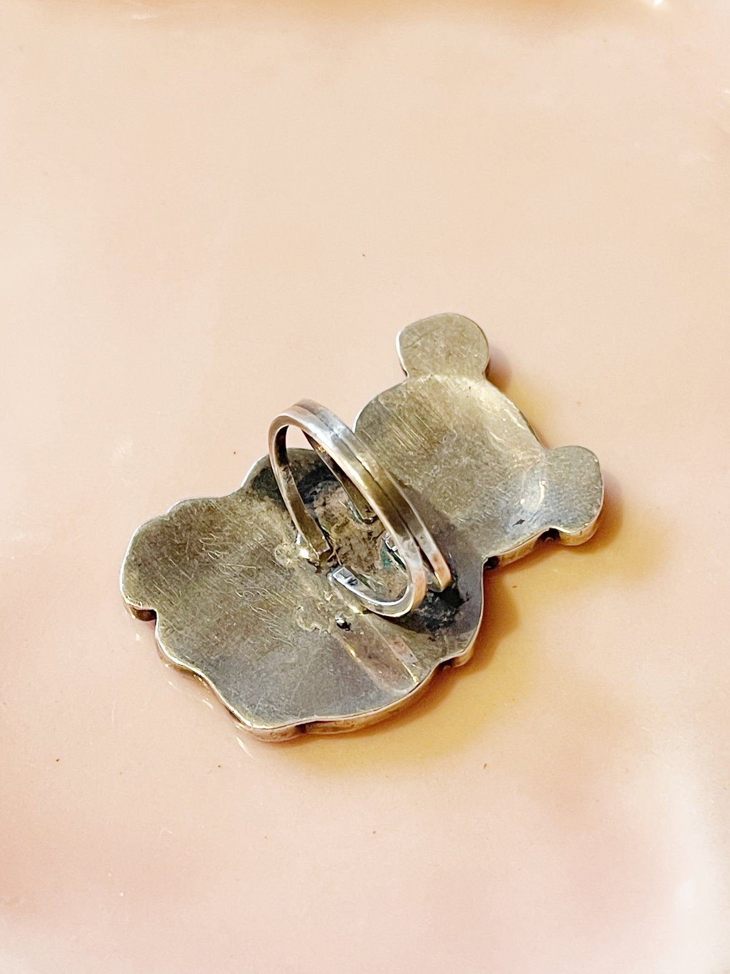 So Cute! Zuni Panda Ring