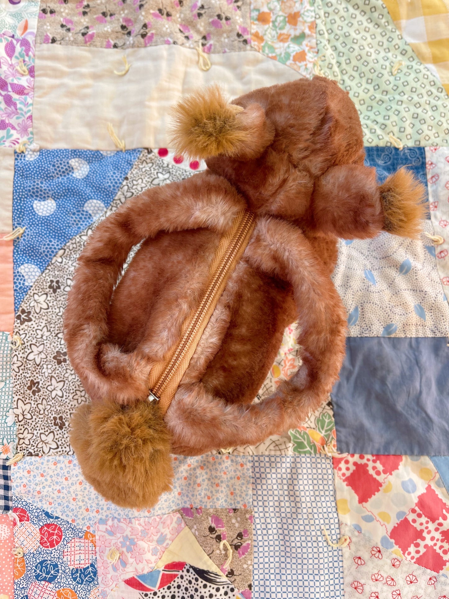 Squirrel Plush Hand Bag