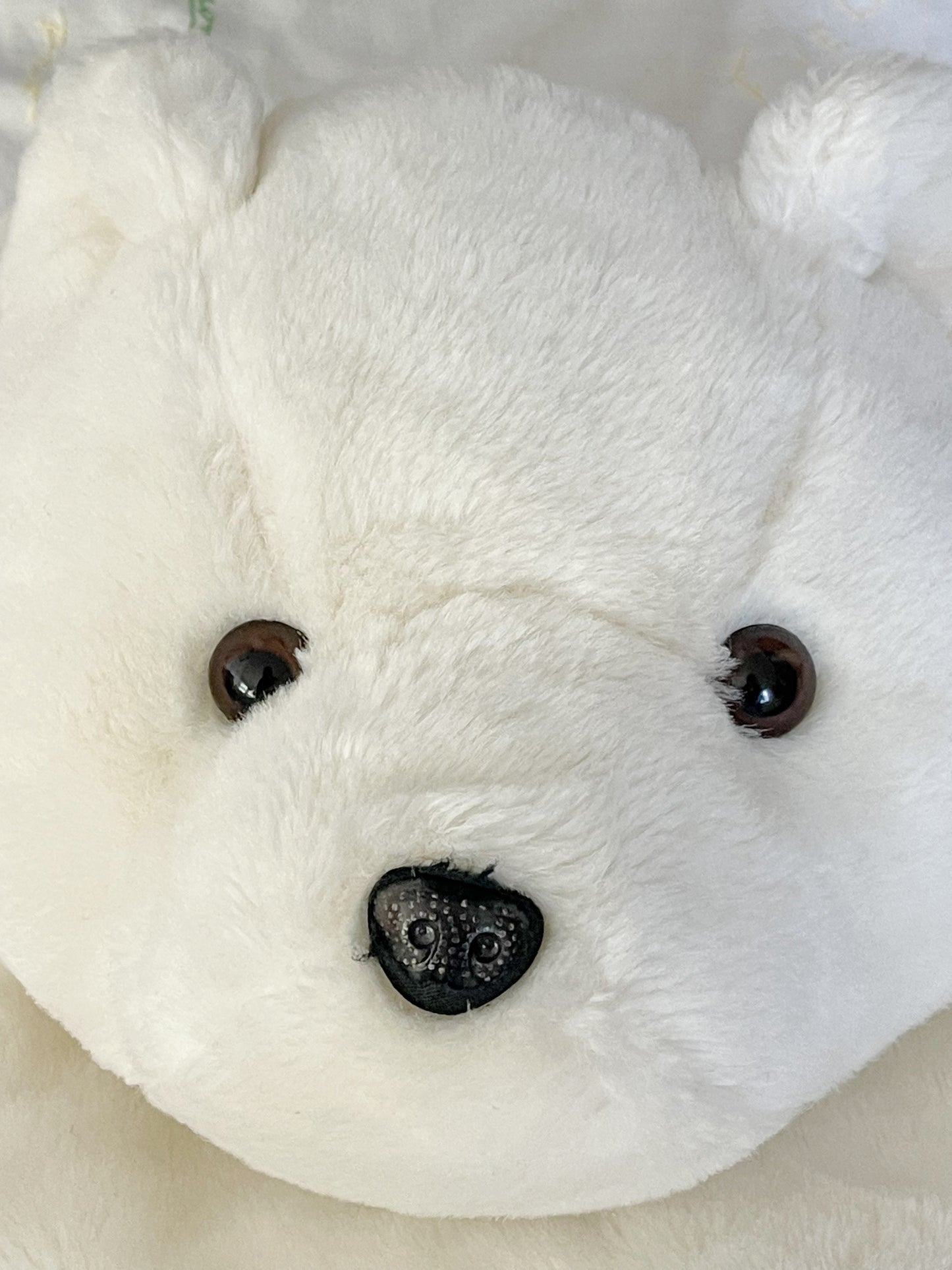 1986s DAYTON White Bear Plush Backpack