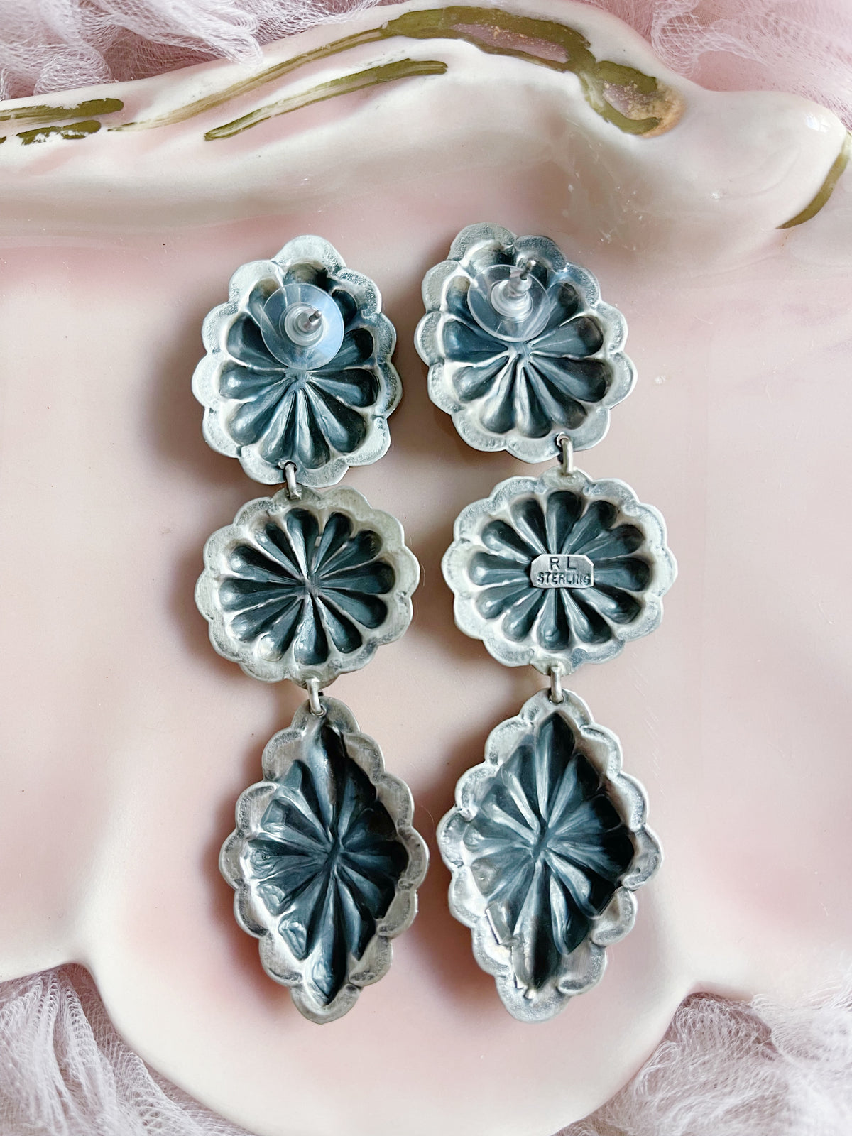 Navajo Long Style Concho Pierce