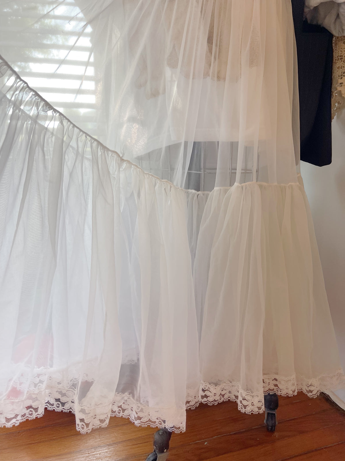 1980s Sheer Long Tutu Skirts