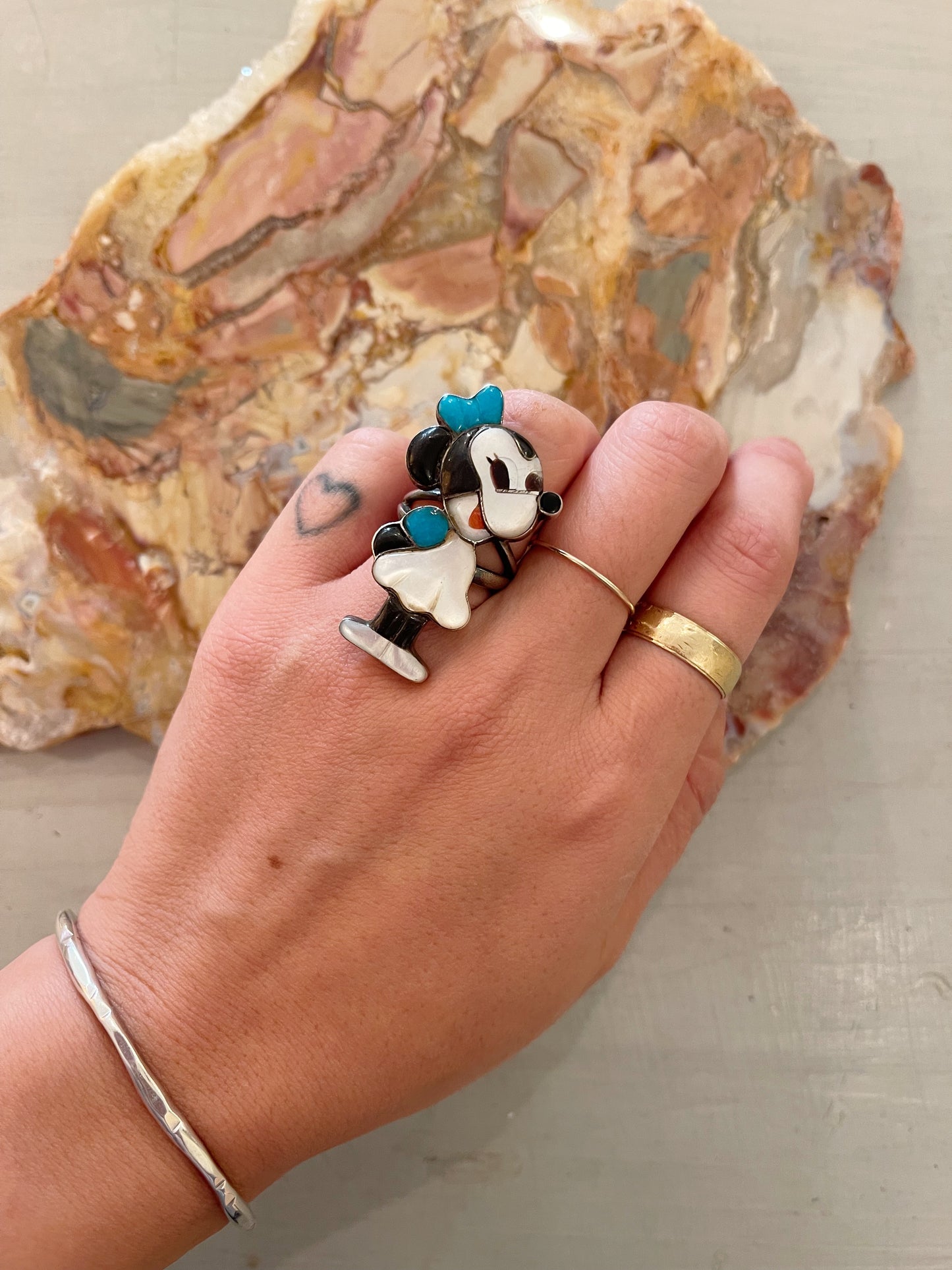 Zunitoons Minnie Ring