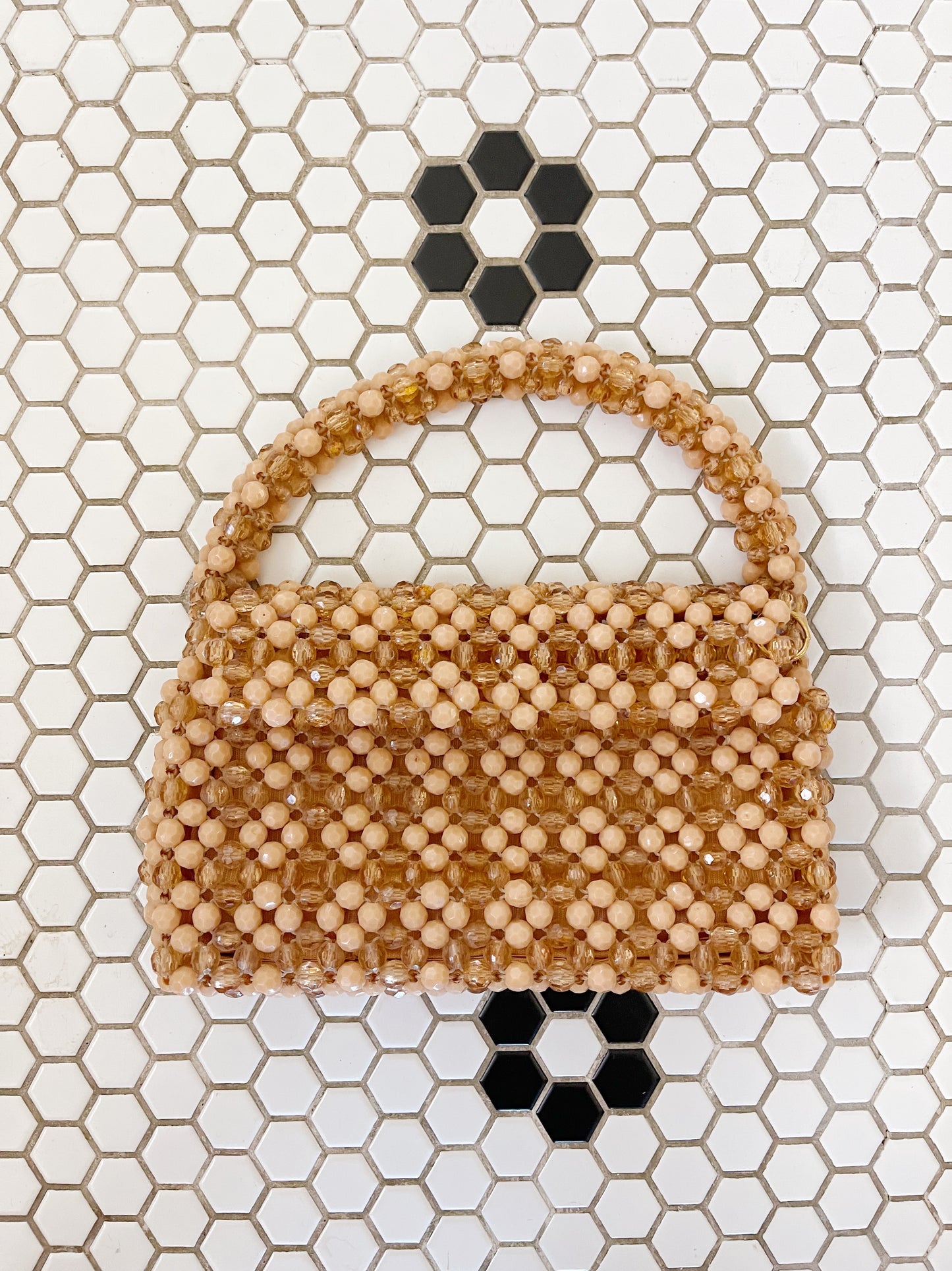 1960s Vintage Beaded Handbag