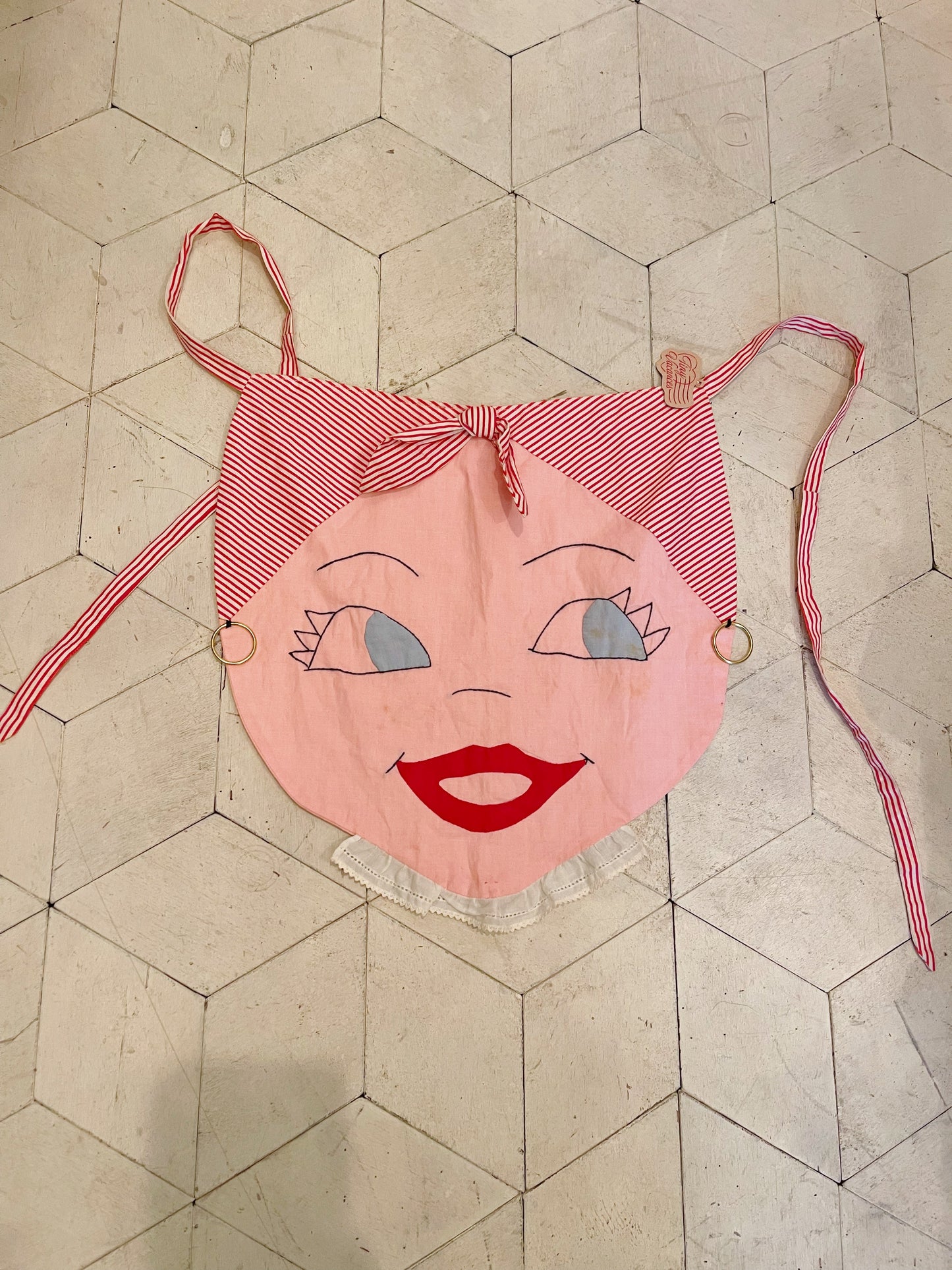 1950‘s Vintage Face Apron.