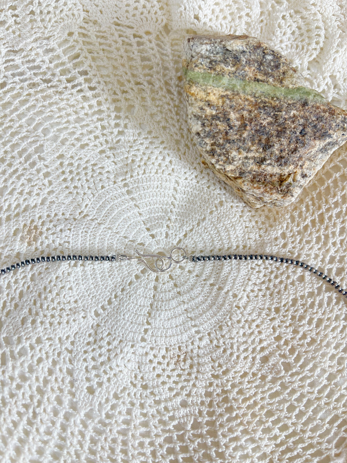 Navajo Micro Pearl Necklace 2mm 16inc.