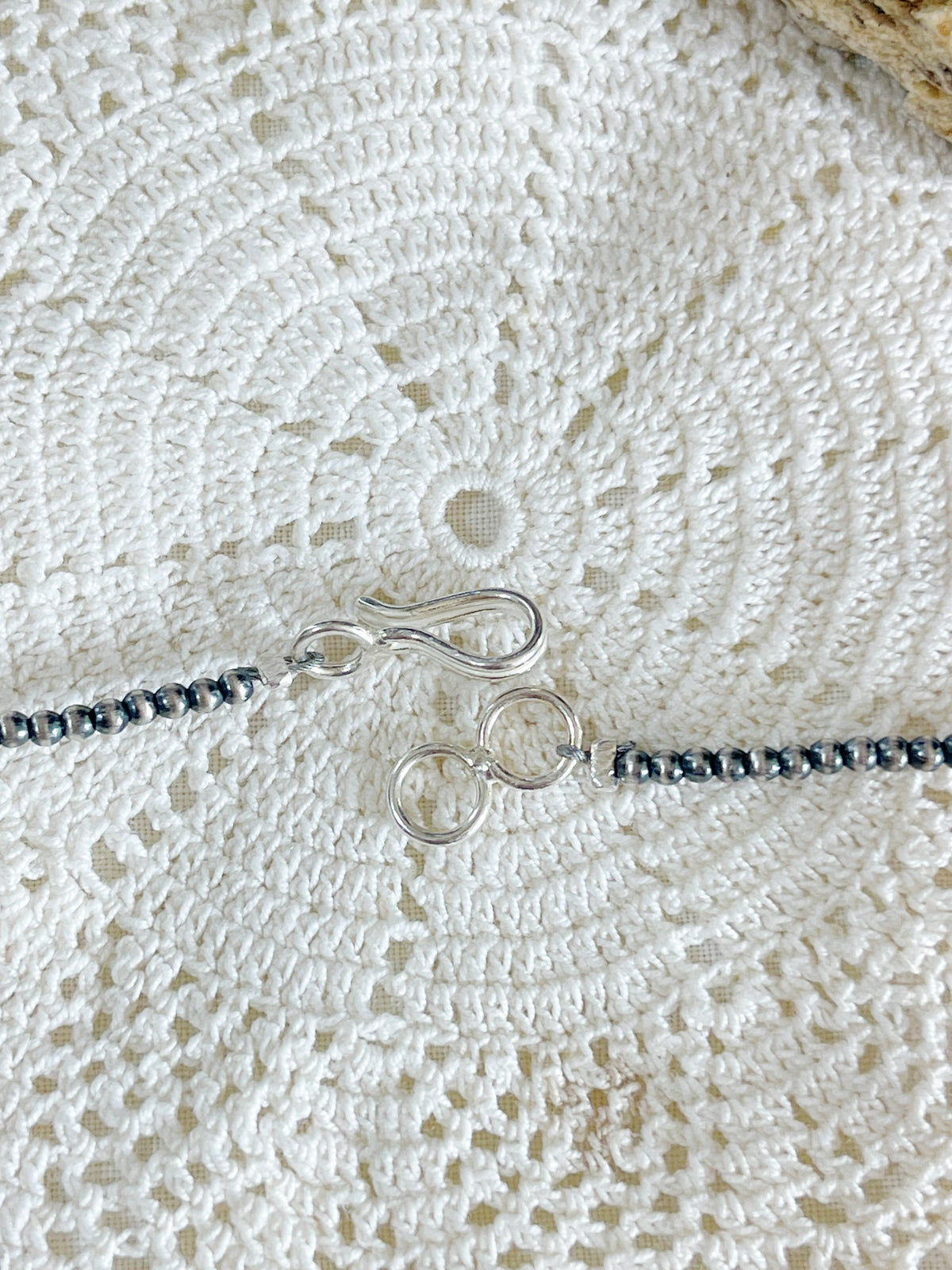 Navajo Micro Pearl Necklace 2mm 16inc.