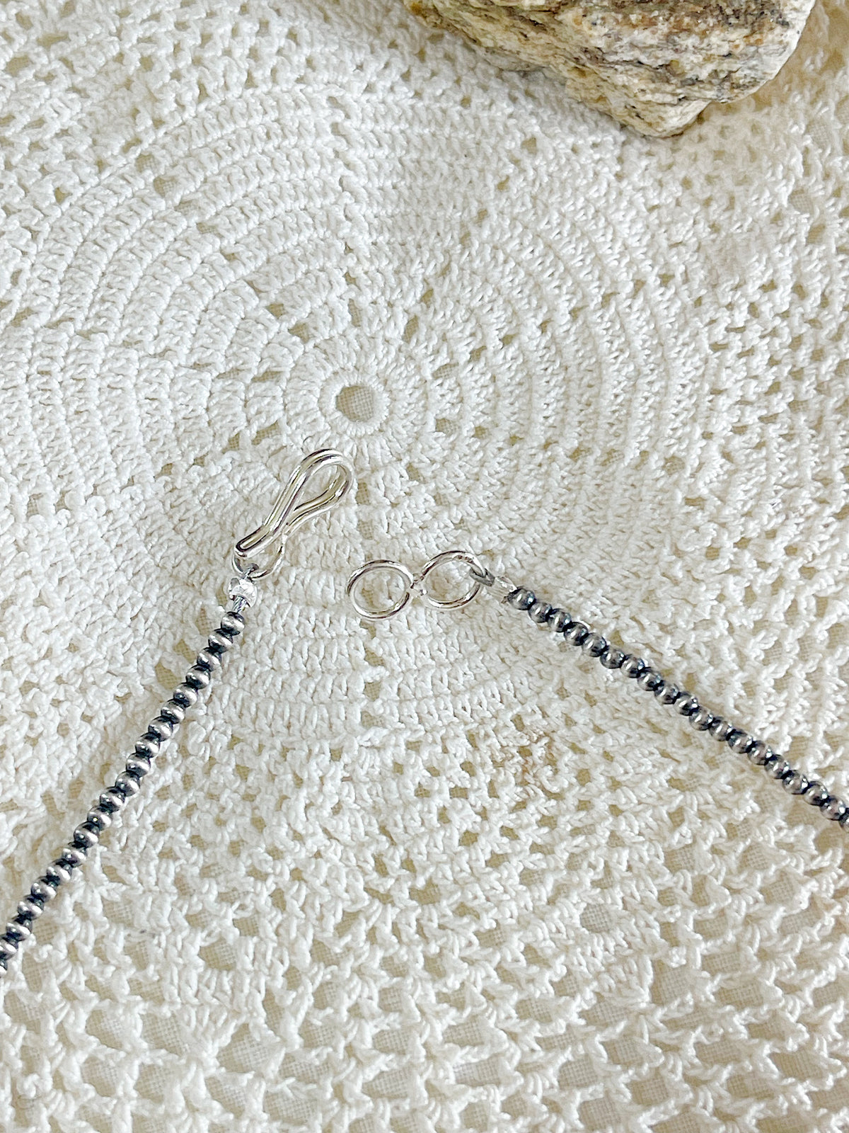 Navajo Micro Pearl Necklace 2mm 18inc.