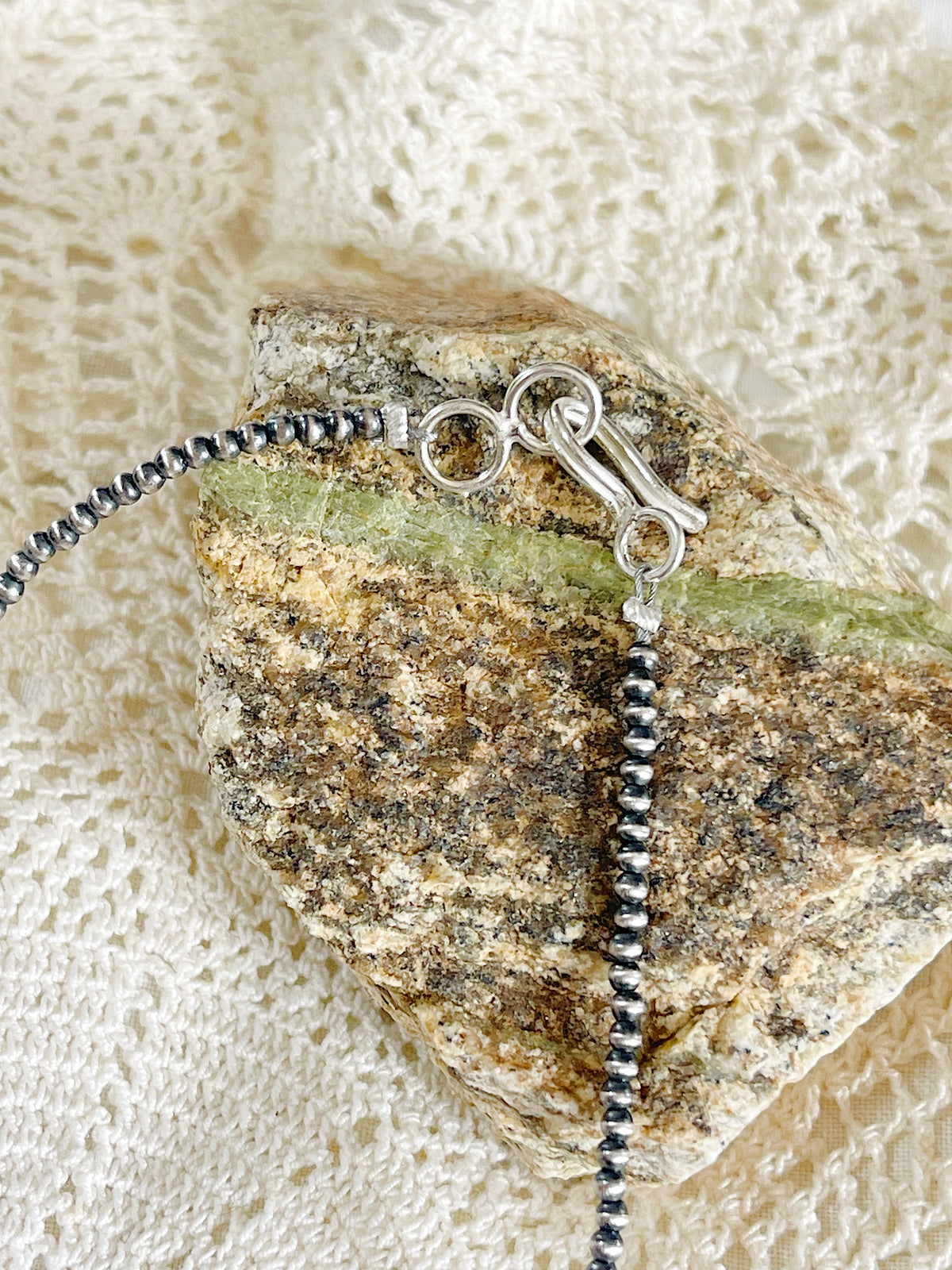Navajo Micro Pearl Necklace 2mm 20inc.