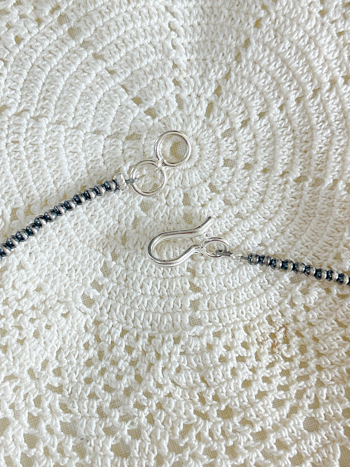Navajo Micro Pearl Necklace 2mm 20inc.