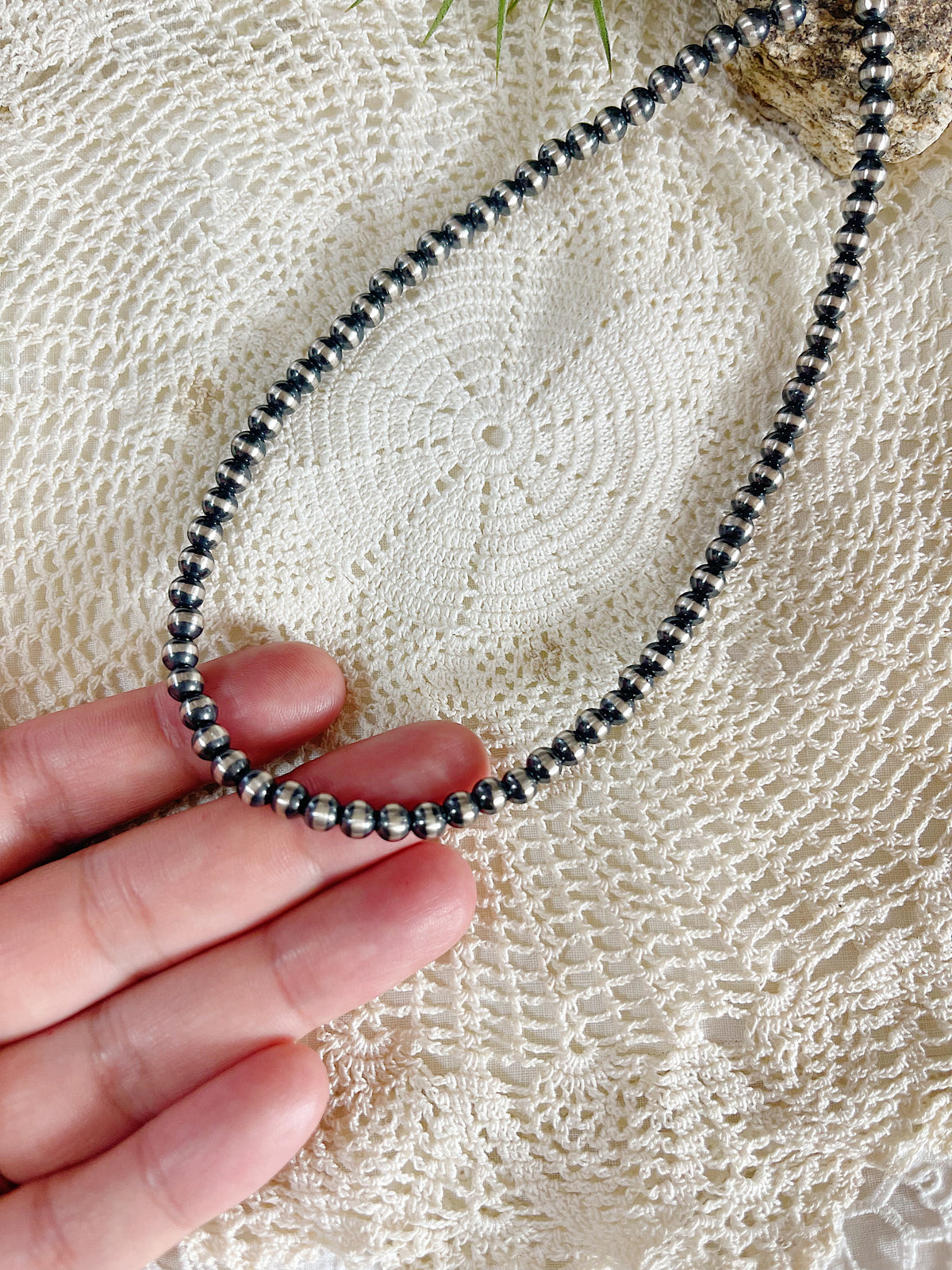 Navajo Pearl Necklace 5mm 14inc.